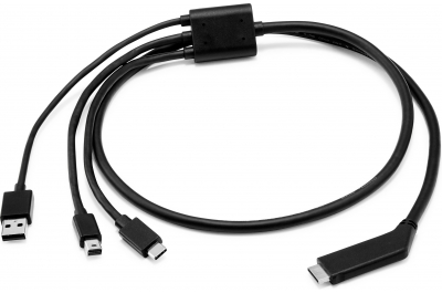 HP Reverb G2 1 Meter Cable USB cable 1 m USB B USB A/Mini-USB B Black
