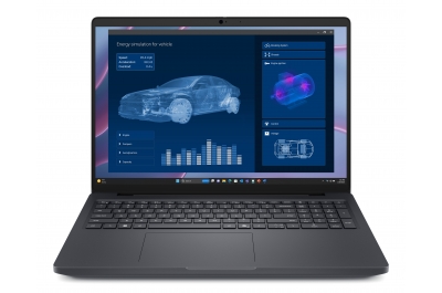 DELL Pro Max 16 MC16255 Copilot+ PC AMD Ryzen AI 7 PRO 450 Mobile workstation 40.6 cm (16") WUXGA 32 GB LPDDR5x-SDRAM 1 TB SSD NVIDIA RTX PRO 500 Blackwell Wi-Fi 7 (802.11be) Windows 11 Pro Black US International