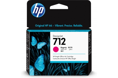 HP 712 29-ml Magenta DesignJet Ink Cartridge