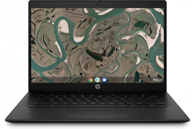 HP Chromebook 14 G7 Intel® Celeron® N5100 35.6 cm (14") Full HD 8 GB LPDDR4x-SDRAM 64 GB eMMC Wi-Fi 6 (802.11ax) ChromeOS Black