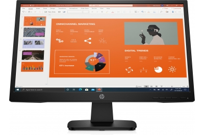 HP P22va G4 computer monitor 54.6 cm (21.5") 1920 x 1080 pixels Full HD LED Black