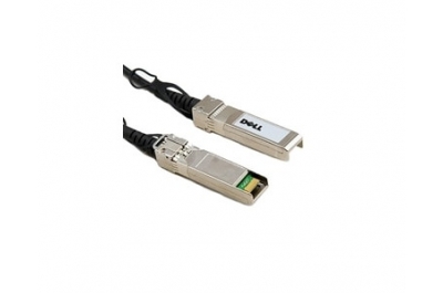 DELL 470-ABPU InfiniBand/fibre optic cable 5 m QSFP28 Black, Stainless steel