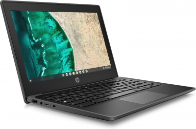 HP Fortis G9 Q Chromebook 29.5 cm (11.6") HD Qualcomm Snapdragon 7c 8 GB LPDDR4x-SDRAM 64 GB eMMC Wi-Fi 5 (802.11ac) ChromeOS Black