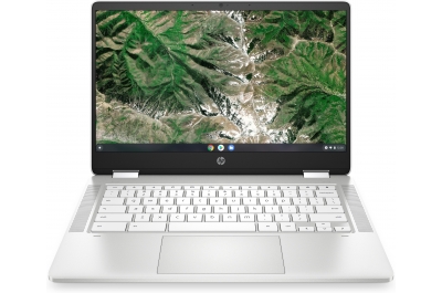 HP Chromebook x360 14a-ca0108nd Intel® Celeron® N4020 35.6 cm (14") Touchscreen Full HD 4 GB LPDDR4-SDRAM 64 GB eMMC Wi-Fi 5 (802.11ac) ChromeOS White