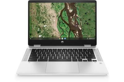 HP Chromebook x360 14b-cb0140nd Intel® Pentium® Silver N6000 35.6 cm (14") Touchscreen Full HD 8 GB LPDDR4x-SDRAM 128 GB eMMC Wi-Fi 5 (802.11ac) ChromeOS Silver