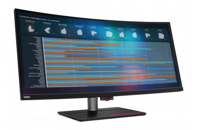 Lenovo ThinkVision P40w-20 computer monitor 100.8 cm (39.7") 5120 x 2160 pixels 5K Ultra HD LED Black