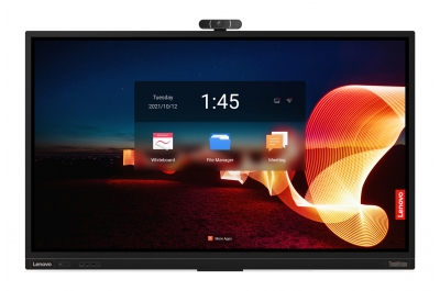 Lenovo ThinkVision T75 computer monitor 190.5 cm (75") 3840 x 2160 pixels 4K Ultra HD LED Touchscreen Black