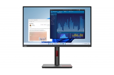 Lenovo ThinkVision T27p-30 LED display 68.6 cm (27") 3840 x 2160 pixels 4K Ultra HD Black