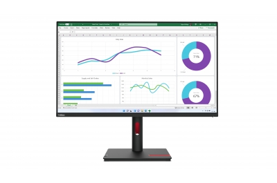 Lenovo ThinkVision T32h-30 LED display 80 cm (31.5") 2560 x 1440 pixels Quad HD Black