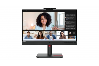 Lenovo ThinkVision T24mv-30 LED display 60.5 cm (23.8") 1920 x 1080 pixels Full HD Black