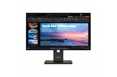 Lenovo ThinkVision T27QD-40 LED display 68.6 cm (27") 2560 x 1440 pixels Wide Quad HD Black