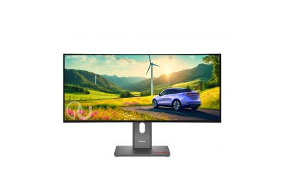 Lenovo ThinkVision P34WD-40 LED display 86.4 cm (34") 3440 x 1440 pixels Wide Quad HD LCD Black