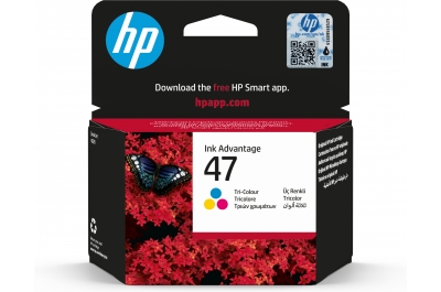 HP 47 Tri-color Original Cartridge