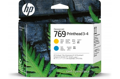 HP 769 Cyan/Yellow 3-4 DesignJet Printhead print head Inkjet