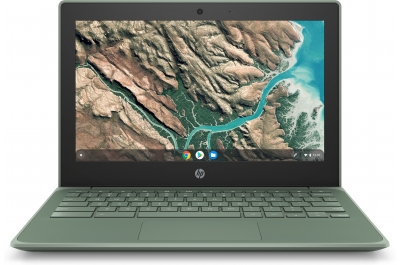 HP Chromebook 11 G8 EE Intel® Celeron® N4020 29.5 cm (11.6") Touchscreen HD 4 GB LPDDR4-SDRAM 32 GB eMMC Wi-Fi 5 (802.11ac) ChromeOS Green