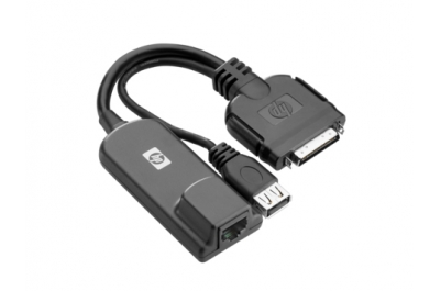 Hewlett Packard Enterprise KVM Console USB 8-pack Interface Adapter KVM cable Black