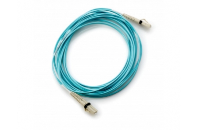 Hewlett Packard Enterprise AJ833A fibre optic cable 0.5 m LC Blue