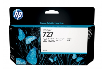 HP 727 130-ml Photo Black DesignJet Ink Cartridge
