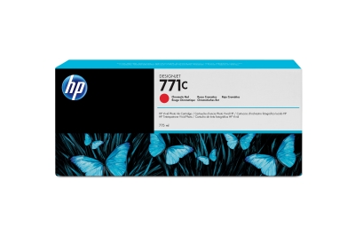 HP 771C 775-ml Chromatic Red DesignJet Ink Cartridge