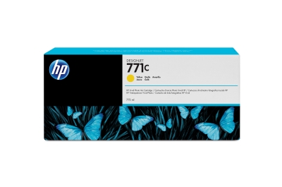 HP 771C 775-ml Yellow DesignJet Ink Cartridge