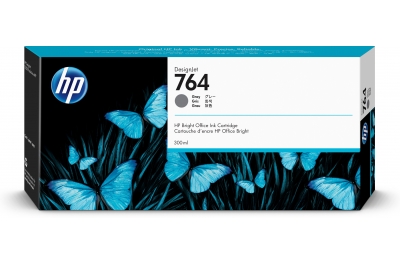 HP 764 300-ml Gray DesignJet Ink Cartridge