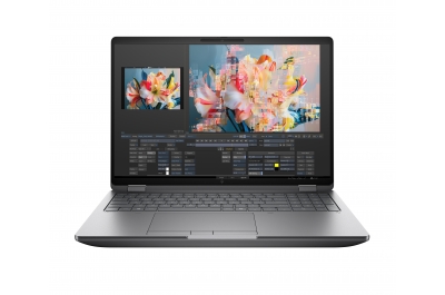 HP ZBook Fury C78HBET#UUG laptop Intel Core Ultra 7 255HX Mobile workstation 40.6 cm (16") WUXGA 16 GB DDR5-SDRAM 512 GB SSD NVIDIA RTX PRO 1000 Blackwell Wi-Fi 7 (802.11be) Windows 11 Pro AI Workstation, AI PC Silver
