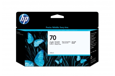 HP 70 130-ml Photo Black DesignJet Ink Cartridge