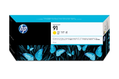 HP 91 775-ml Pigment Yellow Ink Cartridge