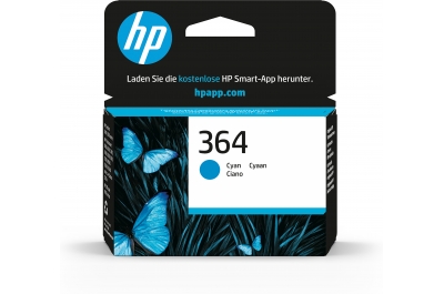 HP 364 Cyan Original Ink Cartridge