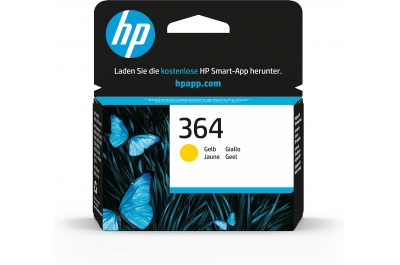 HP 364 Yellow Original Ink Cartridge