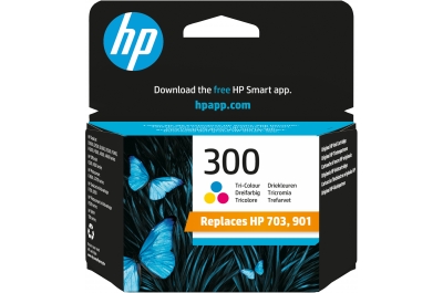 HP 300 Tri-color Original Ink Cartridge