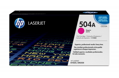 HP 504A Magenta Original LaserJet Toner Cartridge