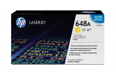 HP 648A Yellow Original LaserJet Toner Cartridge