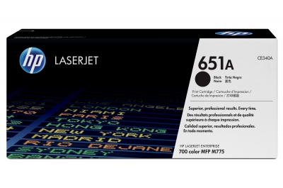 HP 651A Black Original LaserJet Toner Cartridge