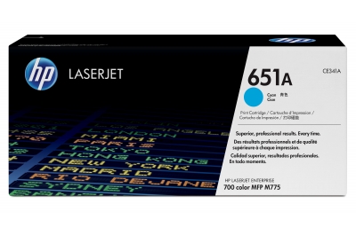 HP 651A Cyan Original LaserJet Toner Cartridge