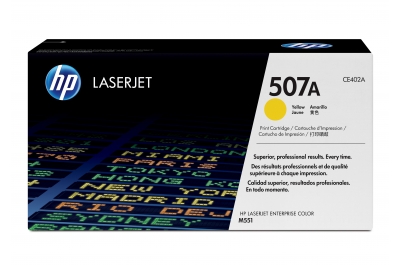 HP 507A Yellow Original LaserJet Toner Cartridge