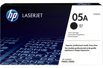 HP 05A Black Original LaserJet Toner Cartridge