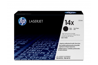 HP 14X High Yield Black Original LaserJet Toner Cartridge