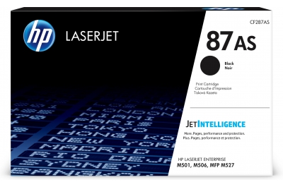 HP 87AS Black Original LaserJet Toner Cartridge