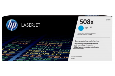 HP 508X High Yield Cyan Original LaserJet Toner Cartridge