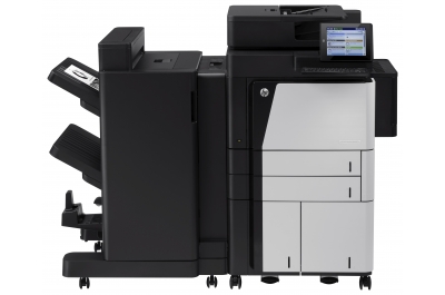 HP LaserJet Enterprise Flow MFP M830z, Black and white, Printer for Business, Print, copy, scan, fax, 200-sheet ADF; Front-facing USB printing; Scan to email/PDF; Two-sided printing