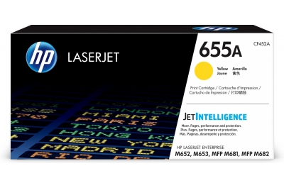 HP 655A Yellow Original LaserJet Toner Cartridge