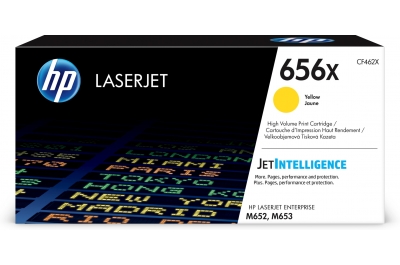 HP 656X High Yield Yellow Original LaserJet Toner Cartridge