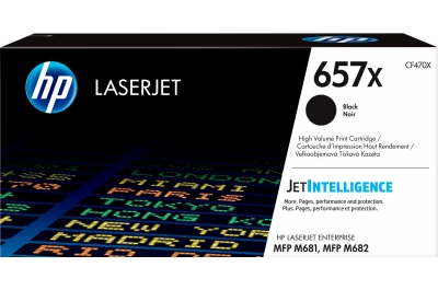 HP 657X High Yield Black Original LaserJet Toner Cartridge