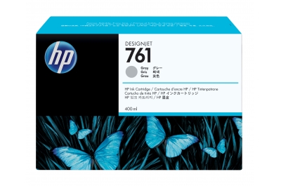 HP 761 400-ml Gray DesignJet Ink Cartridge