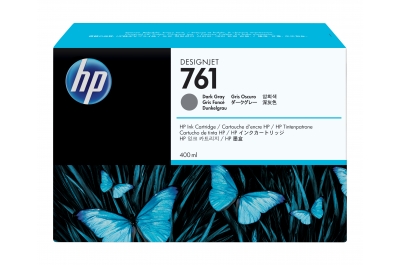 HP 761 400-ml Dark Gray DesignJet Ink Cartridge