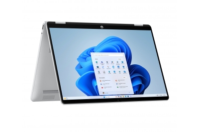 HP OmniBook 5 Flip 2-in-1 Laptop 14-fp0770nbx Intel Core 7 150U 35.6 cm (14") Touchscreen 2K 16 GB LPDDR5-SDRAM Wi-Fi 6 (802.11ax) Windows 11 Home Silver