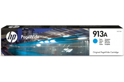 HP 913A Cyan Original PageWide Cartridge