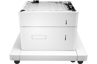 HP LaserJet 1x550-sheet and 2000-sheet HCI Feeder and Stand