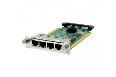 Hewlett Packard Enterprise MSR 4-port Gig-T Switch SIC Module network switch module Gigabit Ethernet